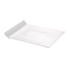 CAC Chinaware Sunrise square flat plates Rect. Flat Platter 16 1/2"