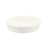 CAC Chinaware Sunrise square flat plates Soufflé Round Fluted AW 8oz 5 1/4