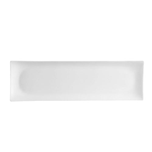 CAC Chinaware Sushia Rect. Flat Platter 13 5/8"