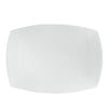 CAC Chinaware Sushia Rect. Flat Plate 12 1/2"