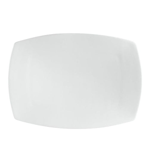 CAC Chinaware Sushia Rect. Flat Plate 16"