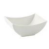 CAC Chinaware Sushia Square Bowl BoneW 4oz 4"