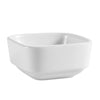 CAC Chinaware Sushia Stacking Square Fruit Dish 4.5oz 3 1/2"