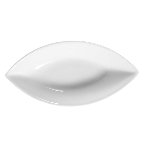 CAC Chinaware Sushia Swallow Oval Dish 4oz 6 1/2"