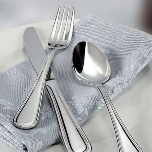 Flatware Shangarila, Knife & Spoon & Fork, 18/8 Extra Heavyweight, 1 doz by Winco
