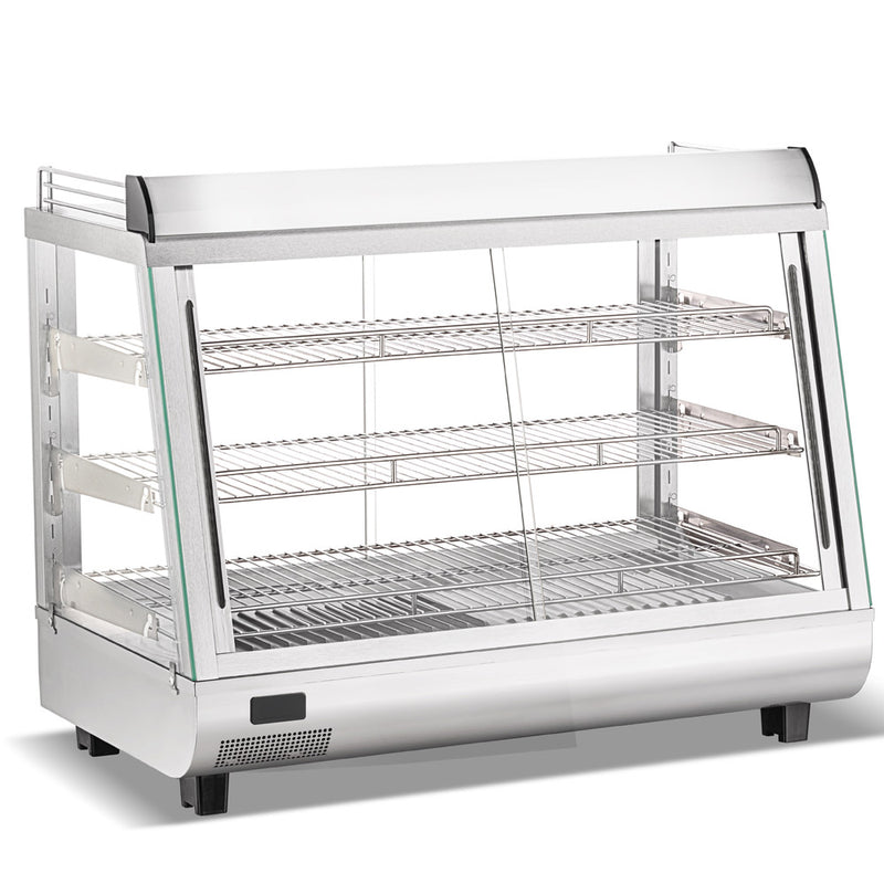 Marchia SHCC136 stainless steel heated display case