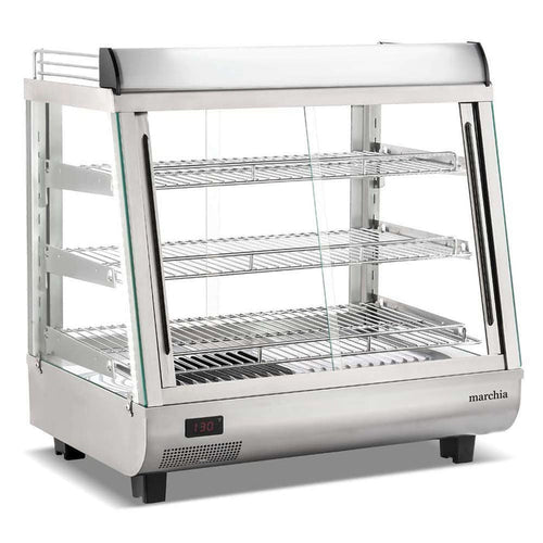 Marchia SHCC96 stainless steel heated display case