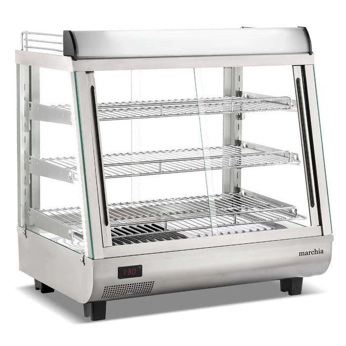 Marchia SHCC96 stainless steel heated display case