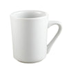 CAC Chinaware Clinton-rolled edge Sierra Mug PW 8oz 3 3/8"