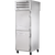 True STG1RPT-2HS-1G-HC Pass-Thru Solid Half Front/Glass Rear Swing Doors Refrigerator