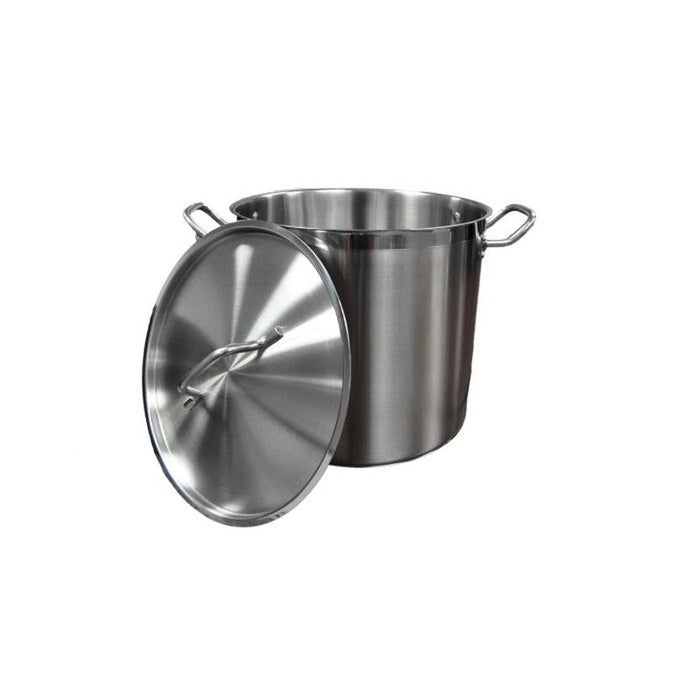 Thundergroup 16 qt Double Boiler (3 PC/SET), Stainless Steel, Encapsulated Base, Standard Electric, Gas Cooktop, Halogen & Induction Ready