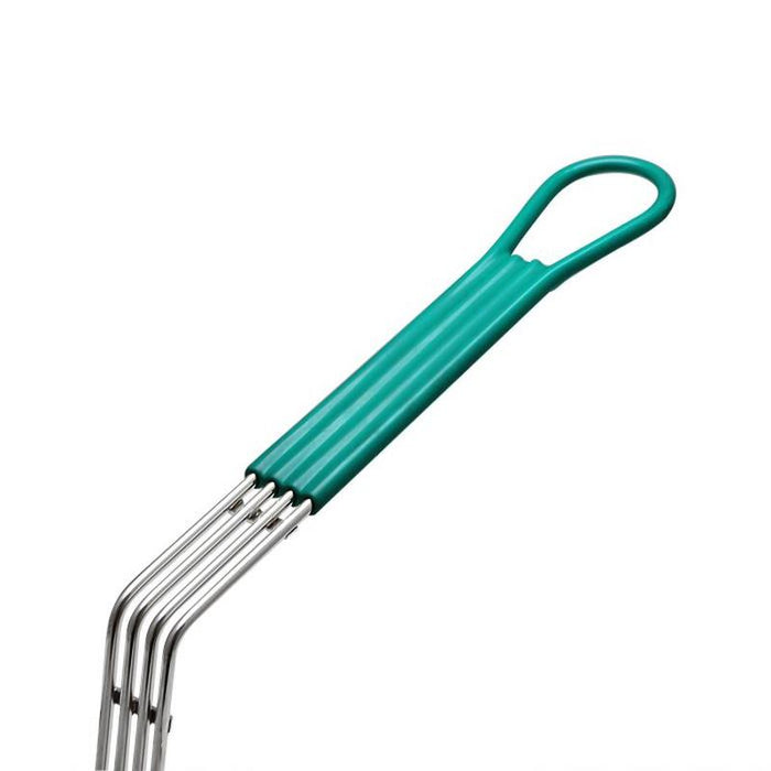 Thundergroup 13" X 6 5/8" X 5 1/8", RECTANGULAR BASKET, W/ GREEN HANDLE