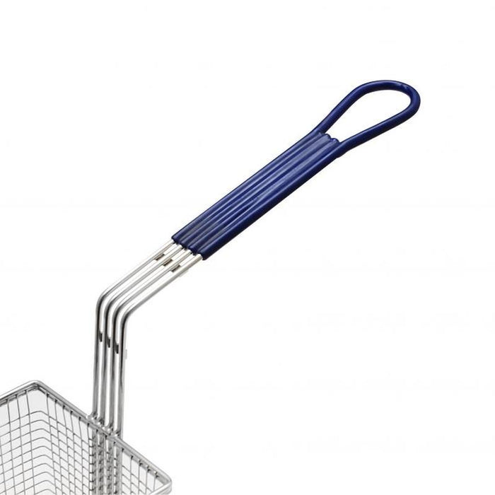 Thundergroup 13 3/8" X 5 3/4" X 5 3/4", RECTANGULAR BASKET, W/ BLUE HANDLE