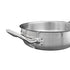 Thundergroup 3 qt, 10" Diameter Stainless Steel Sauté Pan with Lid