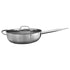 Thundergroup 5 qt, 12-3/8" Diameter Stainless Steel Sauté Pan with Lid