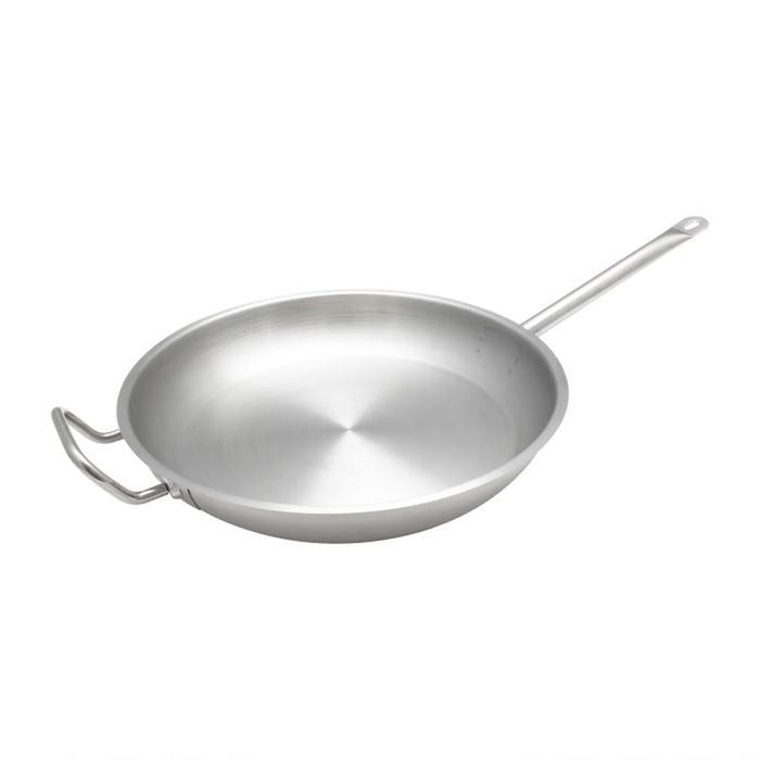 Thundergroup 14" 18/8 STAINLESS STEEL FRY PAN