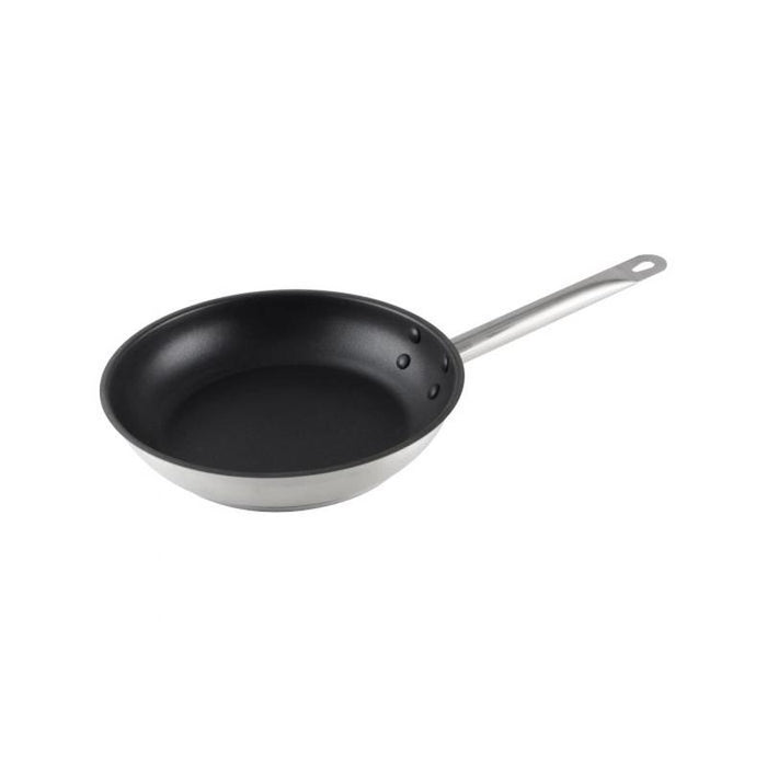 Thundergroup 11" 18/8 STAINLESS STEEL FRY PAN QUANTUM II