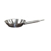 Thundergroup 8" Diameter Fry Pan, Stainless Steel, Encapsulated Base, Dishwasher Safe, Standard Electric, Gas Cooktop, Halogen & Induction Ready, Oven Safe, Heavy-Duty, NSF