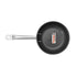 Thundergroup 8" Diameter Non-Stick Fry Pan, Stainless Steel with Quantum 2 Coating, Encapsulated Base, Dishwasher Safe, Standard Electric, Gas Cooktop, Halogen & Induction Ready, Oven Safe to 500F, Heavy-Duty, NSF