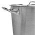 Thundergroup 60 qt, 18-1/2" Diameter Stock Pot with Lid, Stainless Steel, Encapsulated Base, Dishwasher Safe, Standard Electric, Gas Cooktop, Halogen & Induction Ready, Oven Safe, Heavy-Duty, NSF