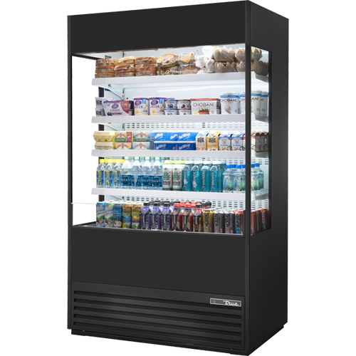 True TOAM-48GS-HC~NSL01 Glass Sided Refrigerator with Hydrocarbon Refrigerant~Non Standard Look Version 01