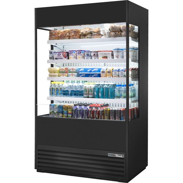 True TOAM-48GS-HC~NSL01 Glass Sided Refrigerator with Hydrocarbon Refrigerant~Non Standard Look Version 01