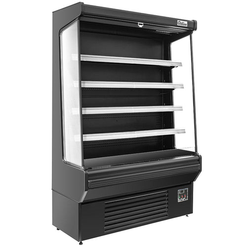 Coldline SOC-51-B 52-inch black open-air refrigerated merchandiser