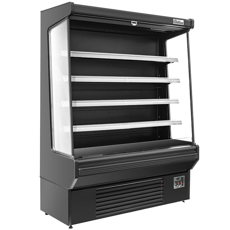 Coldline SOC-61-B 60-inch black open-air refrigerated merchandiser