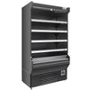 Coldline SOCD-51-B 52" Deep Black Open Air Refrigerated Merchandiser