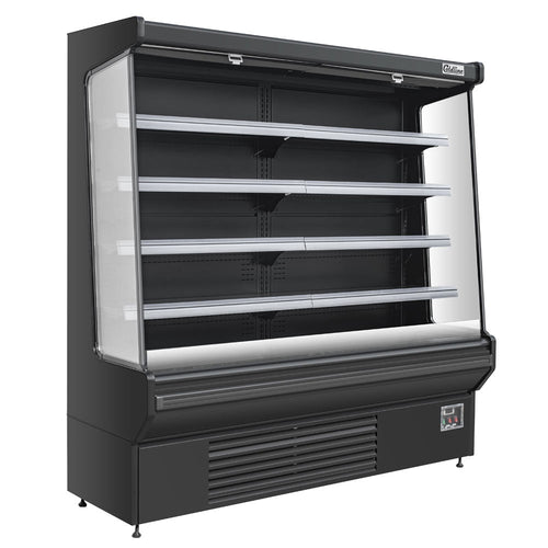 Coldline SOCD-61-B 60-inch deep black open-air refrigerated merchandiser