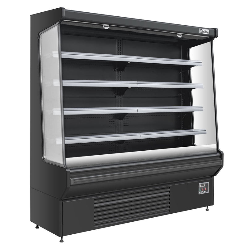 Coldline SOCD-61-B 60-inch deep black open-air refrigerated merchandiser