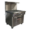 Southbend Restaurant Gas Range, with 2 Burners (1) 24" Griddle and Standard Oven - 159,000 BTU – 4361D-2TL