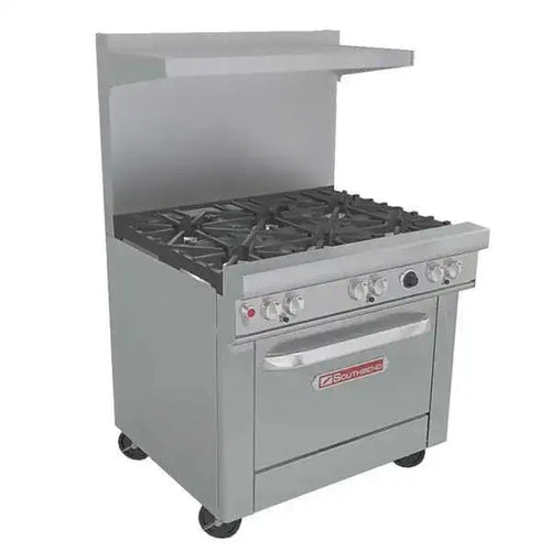 Southbend Restaurant Gas Range, with 2 Burners (1) 24" Griddle and Standard Oven - 159,000 BTU – 4364D-2GR