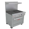Southbend Restaurant Gas Range, with 6 Burners and Standard Oven - 243,000 BTU – 4364D