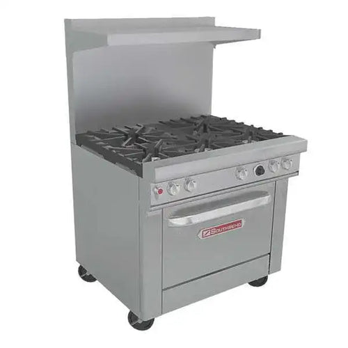 Southbend Restaurant Gas Range, with 5 Burners and Convection oven - 211,000 BTU – 4365A