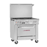 Southbend Restaurant Gas Range, with (1) 36" Griddle and Cabinet Base - 64,000 BTU – 436C-3G