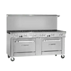 Southbend Restaurant Gas Range, 72" W with 11 Burners and (2) Convection Ovens - 441,000 BTU – 4721AA-5R