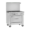 Southbend Ultimate Hybrid Restaurant Range, Gas And Electric, 36″, 6 Star/Sauté Gas Burners , Standard Grates, Electric Standard Oven – Natural Gas, 198000 Total BTU – H4363D
