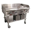 Southbend High Volume 48'' Countertop Gas Griddle with Thermostatic Controls - 120,000 BTU - HDG-48V
