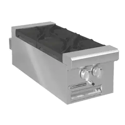 Southbend 2 Burner Countertop Gas Hotplate / Range with Manual Controls - 33,000 BTU - HDO-12-316L