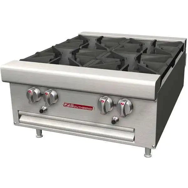 Southbend 4 Burner Countertop Gas Hotplate / Range with Manual Controls - 33,000 BTU - HDO-24