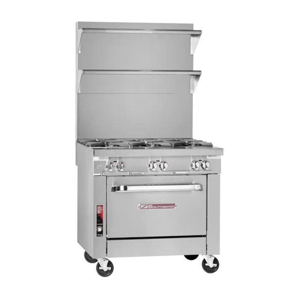 Southbend Platinum Heavy Duty Range 24" Sectional Range Full-Width Uniform Hot Top - P24C-HH