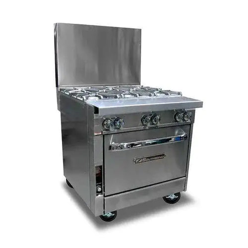 Southbend Platinum Sectional, Gas, 32″, 6 Non-Clog Burners, Convection Oven – Natural Gas, 255000 Total BTU - P32A-BBB