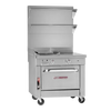 Southbend Platinum Sectional, Gas, 32″, 2 Pyromax Burners, Hot Top Rear Convection Oven – Natural Gas, 175000 Total BTU - P32A-XH-RE