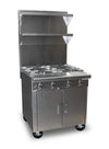Southbend Platinum Sectional, Gas, 32″, 4 Pyromax Burners, Cabinet Base – Natural Gas, 180000 Total BTU - P32C-XX