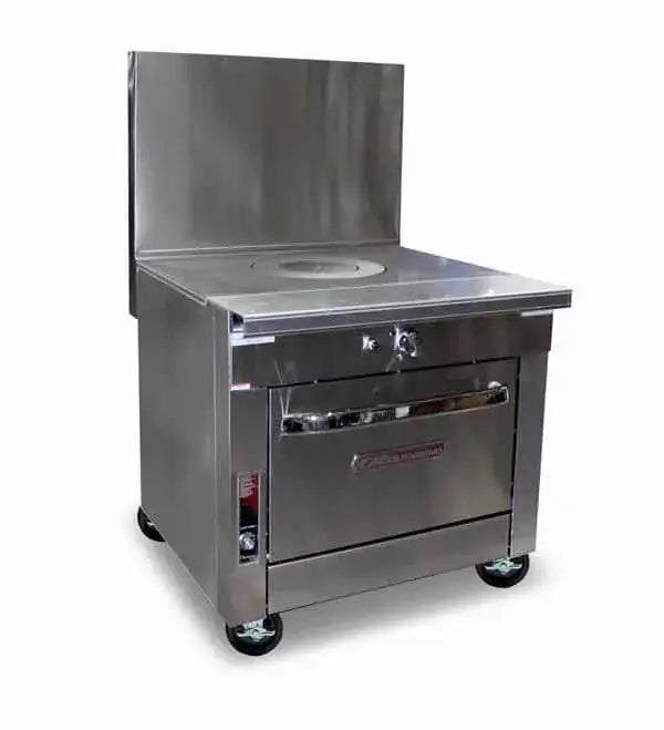 Southbend Commercial Range, 36" W with Graduated Hot Top and Convection oven - 107,000 BTU - P36A-GRAD