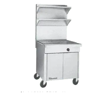 Southbend Commercial Range, 36" W with Graduated Hot Top and Convection oven - 107,000 BTU - P36A-GRAD