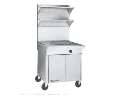 Southbend Commercial Range, 36" W with Graduated Hot Top and Cabinet Base - 62,000 BTU - P36C-GRAD
