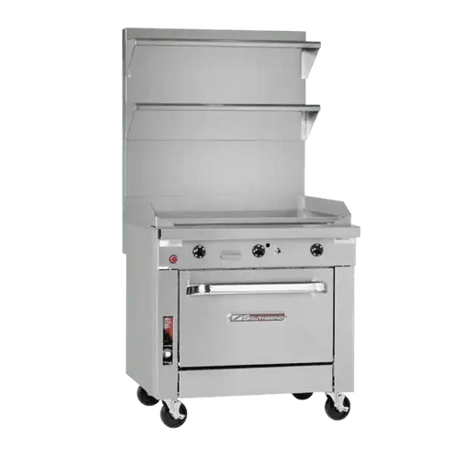 Southbend Platinum Sectional, Gas, 36″, 36″ Thermostatic Griddle, Cabinet Base – Natural Gas, 96000 Total BTU - P36C-TTT