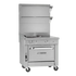 Southbend Commercial Range, 36" W with 4 Burners (1) 12" Hot Top and Standard Oven - 217,000 BTU – P36D-BBH